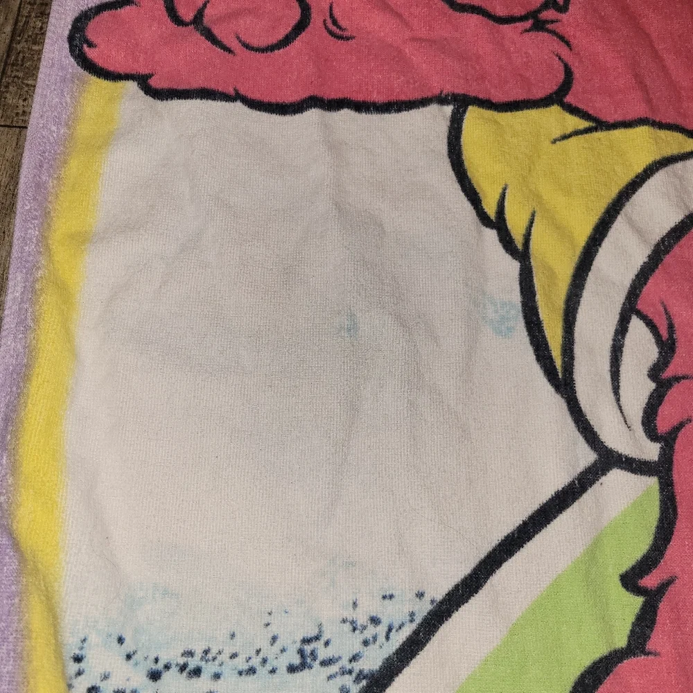 Vintage Sesame Street Towel Elmo Aloha Friends